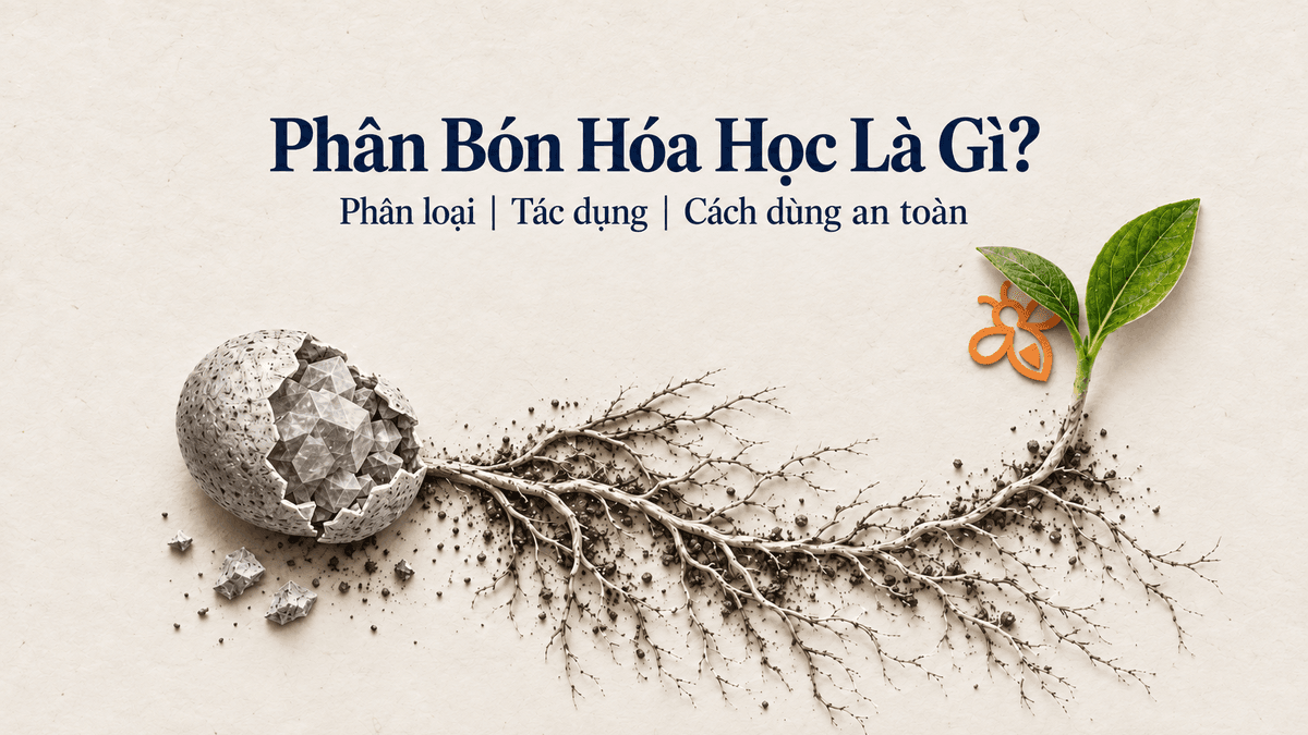 Tổng quan các loại phân bón hóa học dạng hạt và tinh thể dùng trong nông nghiệp